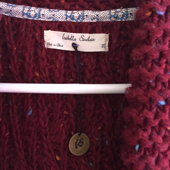 Anthropologie Isabella Sinclair Farfar Cardigan - Picture 7 of 12